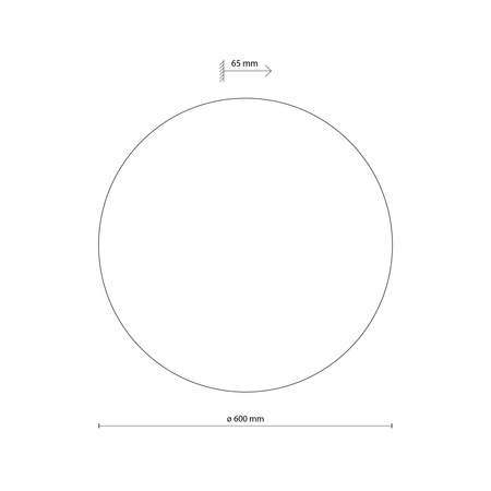 LUNA WOOD DĄB KINKIET 8  600 TK Lighting 10098