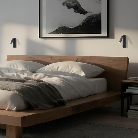 ENZO LONG BLACK KINKIET 1  TK Lighting 6621