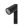 Kierunkowy kinkiet w kolorze czarnym z wbudowanym przełącznikiem NEX BLACK 1XGU10 Tk Lighting 11364