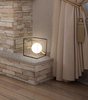 LAMPA STOŁOWA WEERT 1 CZARNY ZŁOTY 20x20x20 Candellux 50501049