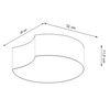 Lampa sufitowa plafon CIRCLE 1 Sollux SL.1050