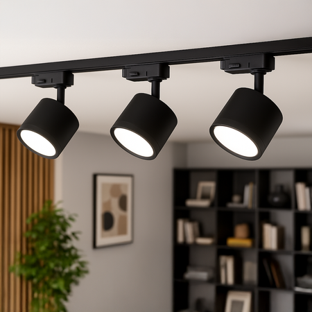 Oprawa Cyklop Track Czarny 1xGx53 3-Obwodowy Milagro ML2131