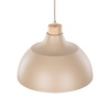 Loftowa lampa wisząca metalowa w kolorze beżowym 34cm CAP SABIA 1xE27 Tk Lighting 10656