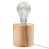 Lampka biurkowa SALGADO drewniana Sollux Lighting SL.0674