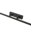 Długi czarny kinkiet łazienkowy 96cm nad lustro Elgidia LED 3500K WL0122-L-BK Yaskr