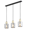SIERRA GOLD LAMPA WISZĄCA 3  LISTWA TK Lighting 6662