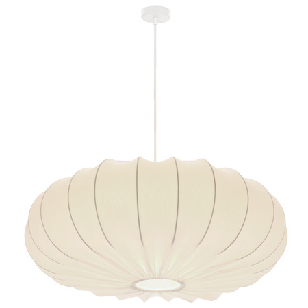 Lampa wisząca skandynawska z abażurem kremowym latte 66cm CAFEE 1xE27 Candellux Studio 31-39224