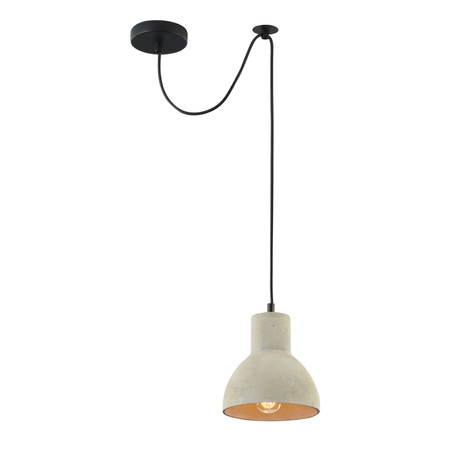 Pojedyńcza lampa wisząca LOFT z betonu 1xE27 Broni T434-PL-01-GR Maytoni