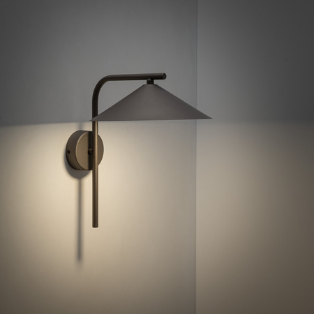 Kinkiet metalowy stożek LUME S NEW BROWN 1xGX53 Tk Lighting 11322