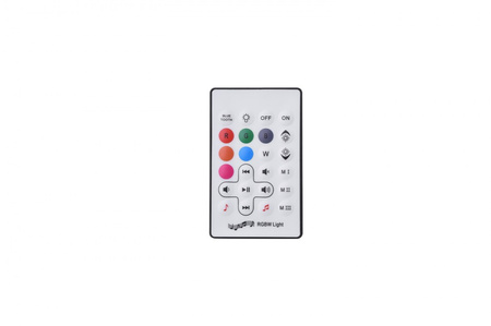 Lampa zewnętrzna z głośnikiem BOOMBOX MEDIUM RGBW + REMOTE CONTROL AZZARDO AZ4664