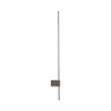 Kinkiet cienki profil LED 88cm w kolorze brązowym podświetlający ściane BLIXA BROWN KINKIET LED 12W 1xLED Tk Lighting 18297