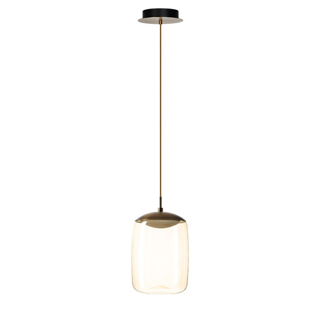 Efektowna szklana lampa wisząca HELENA D AZZARDO AZ6411