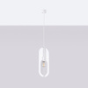 Lampa wisząca NICUS 1 biała Sollux SL.1360