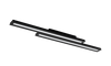 Lampa sufitowa czarna SALITERAS-C LED 116cmx16cm RGB Eglo 99411 sterowana pilotem funkcja smart