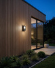 Ciemnoszary kinkiet ogrodowy LED IP54 MILANO GREY Kaja Lighting  K-8263