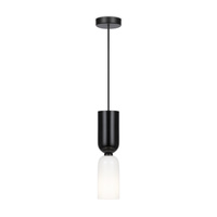 Lampa wisząca czarno-biała Memory MOD177PL-01B Maytoni