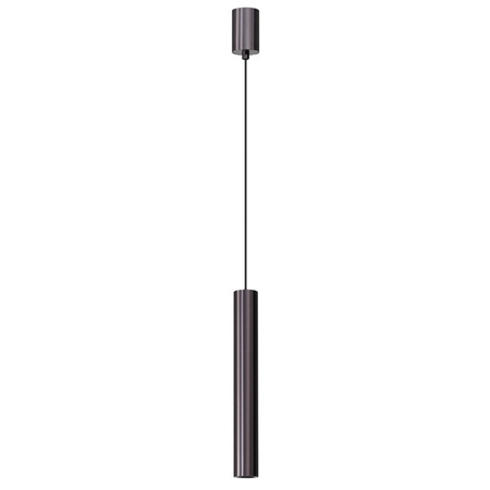 Lampa wisząca tuba w kolorze tytanu LED 3000K ANGOLA PENDANT Azzardo AZ7168
