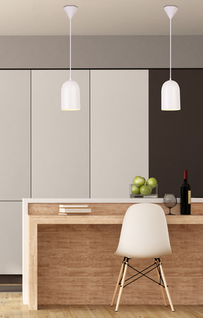 LAMPA WISZĄCA OSS 1 BIAŁY Candellux 50101184