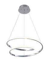 Lampa wisząca ILUSION CHROM Kaja K-8047