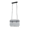 Czarna lampa wisząca w stylu glamour 2xE27 Bonte Italux PND-40929-2A-BK