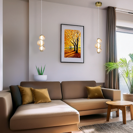 Lampa wisząca BOLLA GOLD 12W LED Milagro ML1424