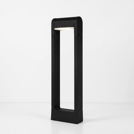 Czarna smukła lampa ogrodowa LED 50cm NOVARA kaja Lighting K-8261