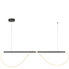 Lampa wisząca Meleca M czarna LED CCT Light Prestige LP-2345/1P M BK