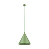Lampa wisząca stożek o średnicy 33,5cm w kolorze zielonym CONO PEAPOD 1XE27 L 1xE27 Tk Lighting 10887