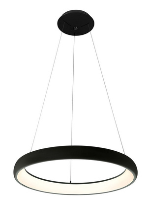 Lampa wisząca ANTONIO czarna 41cm LED AZzardo AZ5060 sterowana pilotem