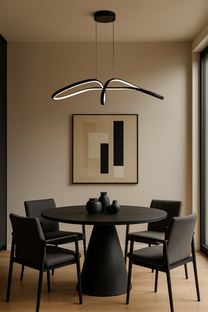Lampa wisząca LED o finezyjnym kształcie SNOW Kaja Lighting K-8234