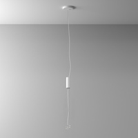 Biały uchwyt, element mocyjący do zawieszenia do lamp Zon C032C-04-W-1 Maytoni