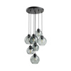 CUBUS GRAPHITE LAMPA WISZĄCA 7 KOŁO TK Lighting 10207