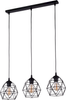 GALAXY BLACK LAMPA WISZĄCA 3  LISTWA TK Lighting 3191