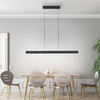 Rozsuwana lampa wisząca ADRIANA ROUND w kolorze czarnym Paul Neuhaus 2577-18