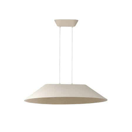 Lampa wisząca beżowa z kloszem z filcu FELMAN BEIGE AZZARDO AZ5899