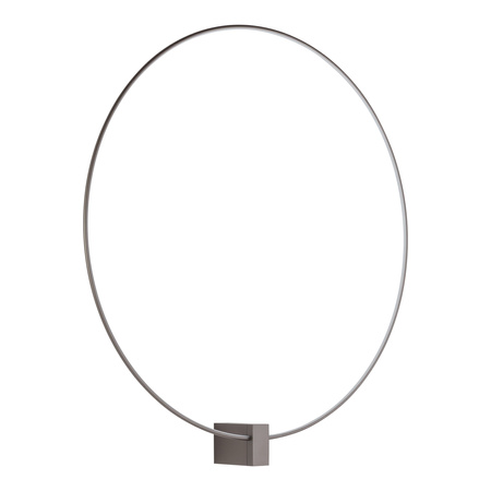 Kinkiet brązowy okrąg LED o średnicy 80cm VEXA BROWN 30W Tk Lighting 18309