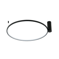 Plafon Ring S czarny okrąg 60cm LED CCT Light Prestige LP-909/1C S BK CCT