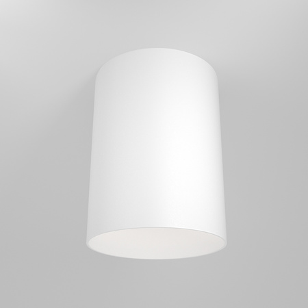 Biała tuba sufitowa o średnicy 8,5cm 1xGU10 Slim C014CL-01W Maytoni