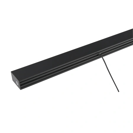 Lampa wisząca liniowa 120cm z punktowymi źródłami światła Sigi I LED czarna PL0126-BK Yaskr