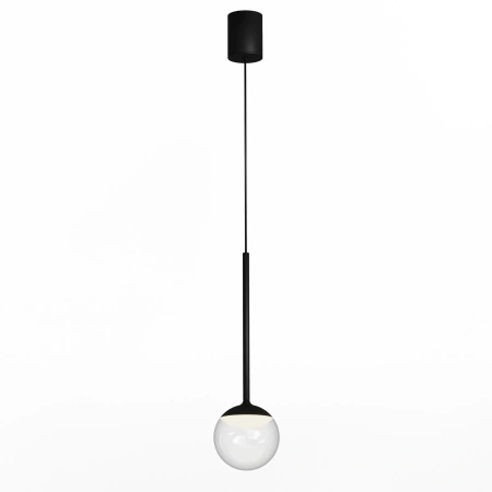 Lampa wisząca z podwyższoną klasą IP44 Orra LED czarna PL0105-BK Yaskr