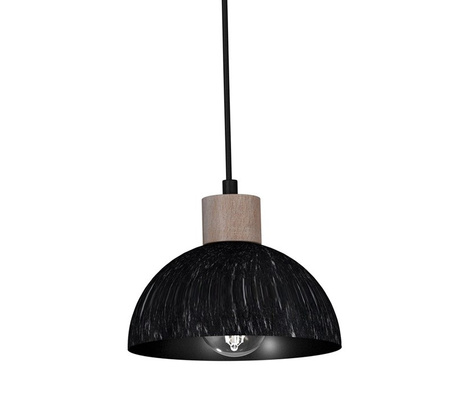 Lampa wisząca ERIK przecierany czarny Milagro MLP7639