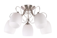 AMBA LAMPA SUFITOWA 5X40W E27 BIAŁY Candellux 35-79251