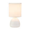 Lampka nocna Sabrina 1xE14 Biały Milagro ML2769