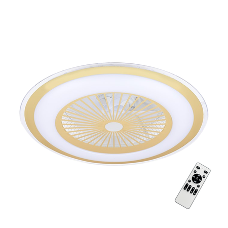 Lampowentylator ZEPHYR GOLD 48W LED+ PILOT Milagro ML1517