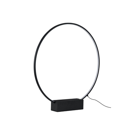 Lampa podłogowa okrąg 75cm z możliwością podwieszenia VANESSA FLOOR 75 BK AZZARDO AZ6205