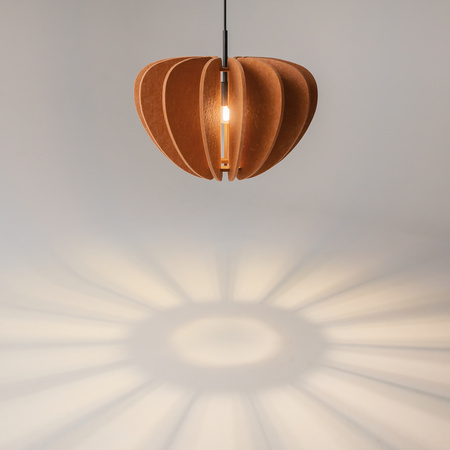 Lampa wisząca z filcu w kolorze terracotta Cambio MOD398PL-01BR Maytoni