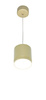 Złota matowa lampa wisząca tuba 8,2cm na żarówkę GX53 Polar P088PL-GX53-MG Maytoni