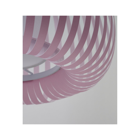Lampa wisząca różowe paski 1xE27 AGORA PENDANT PINK AZZARDO AZ6645