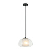 Lampa wisząca Feder 1xE27 Italux PND-61001A-BK