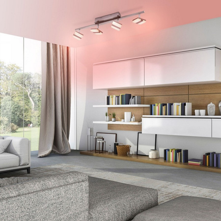 Lampa sufitowa SABI LED Leuchten Direkt 12084-55 sterowany pilotem funkcja smart